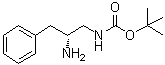 (R)-(2-氨基-2-苯基乙基)-氨基甲酸叔丁酯結(jié)構(gòu)式_400652-57-5結(jié)構(gòu)式