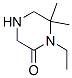 Piperazinone, 1-ethyl-6,6-dimethyl-(9ci)Structure,400756-14-1Structure Piperazinone, 1-ethyl-6,6-dimethyl-(9ci) Structure,400756-14-1Structure