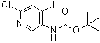 Carbamic acid, (6-chloro-4-iodo-3-pyridinyl)-, 1,1-dimethylethyl esterStructure,400777-00-6Structure Carbamic acid, (6-chloro-4-iodo-3-pyridinyl)-, 1,1-dimethylethyl ester Structure,400777-00-6Structure