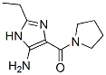 (9CI)-1-[(5-氨基-2-乙基-1H-咪唑-4-基)羰基]-吡咯烷結(jié)構(gòu)式_400853-00-1結(jié)構(gòu)式