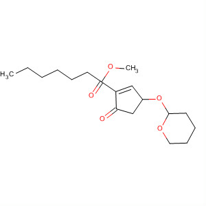 5-氧代-3-[(四氫-2H-吡喃-2-基)氧基)-1-環(huán)戊烯-1-庚酸甲酯結(jié)構(gòu)式_40098-24-6結(jié)構(gòu)式