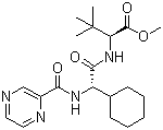 (2S)-2-環(huán)己基-n-(2-吡嗪羰基)甘氨酰基-3-甲基-l-纈氨酸甲酯結(jié)構(gòu)式_402958-95-6結(jié)構(gòu)式