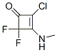2-Cyclobuten-1-one, 2-chloro-4,4-difluoro-3-(methylamino)-Structure,4045-36-7Structure 2-Cyclobuten-1-one, 2-chloro-4,4-difluoro-3-(methylamino)- Structure,4045-36-7Structure