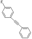 1-氟-4-苯基乙炔-苯結構式_405-29-8結構式
