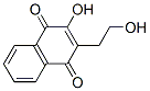 1,4-Naphthalenedione, 2-hydroxy-3-(2-hydroxyethyl)-(9ci)Structure,406164-70-3Structure 1,4-Naphthalenedione, 2-hydroxy-3-(2-hydroxyethyl)-(9ci) Structure,406164-70-3Structure
