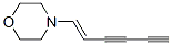 Morpholine, 4-(1-hexene-3,5-diynyl)-(9ci)Structure,408320-33-2Structure Morpholine, 4-(1-hexene-3,5-diynyl)-(9ci) Structure,408320-33-2Structure