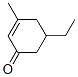 3-Methyl-5-ethyl-2-cyclohexen-1-one Structure,40920-68-1Structure