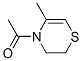 (9ci)-4-乙酰基-3,4-二氫-5-甲基-2H-1,4-噻嗪結構式_40928-66-3結構式