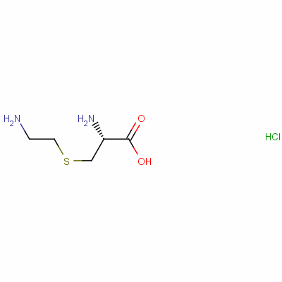 L-cysteine,s-(2-aminoethyl)-, hydrochloride (1:1)Structure,4099-35-8Structure L-cysteine,s-(2-aminoethyl)-, hydrochloride (1:1) Structure,4099-35-8Structure
