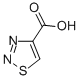 1,2,3-Thiadiazole-4-carboxylic acidStructure,4100-13-4Structure 1,2,3-Thiadiazole-4-carboxylic acid Structure,4100-13-4Structure