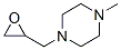 Piperazine, 1-methyl-4-(oxiranylmethyl)-(9ci)Structure,4122-79-6Structure Piperazine, 1-methyl-4-(oxiranylmethyl)-(9ci) Structure,4122-79-6Structure