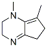 (9ci)-2,3,5,6-四氫-1,7-二甲基-1H-環(huán)戊并吡嗪結(jié)構(gòu)式_41330-43-2結(jié)構(gòu)式