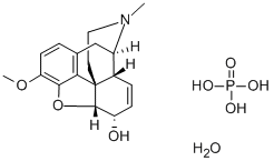 磷酸可待因結(jié)構(gòu)式_41444-62-6結(jié)構(gòu)式