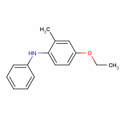 4-乙氧基-N-苯基鄰甲苯胺結(jié)構(gòu)式_41570-56-3結(jié)構(gòu)式
