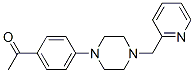 1-(4-(4-((Pyridin-2-yl)methyl)piperazin-1-yl)phenyl)ethanoneStructure,415925-40-5Structure 1-(4-(4-((Pyridin-2-yl)methyl)piperazin-1-yl)phenyl)ethanone Structure,415925-40-5Structure