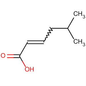 (E)-5-甲基-2-己烯酸結構式_41653-96-7結構式