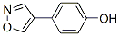 4-(異噁唑-4-基)苯酚結(jié)構(gòu)式_416860-20-3結(jié)構(gòu)式