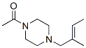 Piperazine, 1-acetyl-4-(2-methyl-2-butenyl)-(9ci)Structure,416893-44-2Structure Piperazine, 1-acetyl-4-(2-methyl-2-butenyl)-(9ci) Structure,416893-44-2Structure