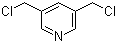 Pyridine,3,5-bis(chloromethyl)-(9CI)Structure,41711-38-0Structure Pyridine,3,5-bis(chloromethyl)-(9CI) Structure,41711-38-0Structure