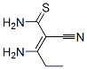 2-Pentenethioamide, 3-amino-2-cyano-Structure,41808-29-1Structure 2-Pentenethioamide, 3-amino-2-cyano- Structure,41808-29-1Structure