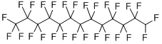 1H-全氟十三烷結(jié)構(gòu)式_423-66-5結(jié)構(gòu)式