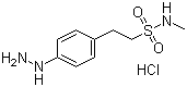 4-Hydrazino-N-methylbenzeneethanesulfonamide hydrochlorideStructure,42381-27-1Structure 4-Hydrazino-N-methylbenzeneethanesulfonamide hydrochloride Structure,42381-27-1Structure