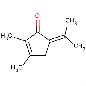 (9ci)-2,3-二甲基-5-(1-甲基亞乙基)-2-環(huán)戊烯-1-酮結(jié)構(gòu)式_42507-33-5結(jié)構(gòu)式
