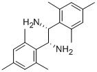 (1R,2R)-1,2-二(2,4,6-三甲基苯基)乙基烯二胺結(jié)構(gòu)式_425615-42-5結(jié)構(gòu)式