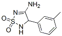 1,2,5-Thiadiazol-3-amine, 4,5-dihydro-4-(3-methylphenyl)-, 1,1-dioxide (9ci)Structure,425646-68-0Structure 1,2,5-Thiadiazol-3-amine, 4,5-dihydro-4-(3-methylphenyl)-, 1,1-dioxide (9ci) Structure,425646-68-0Structure