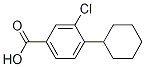 3-Chloro-4-cyclohexylbenzoic acidStructure,42601-80-9Structure 3-Chloro-4-cyclohexylbenzoic acid Structure,42601-80-9Structure