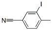 3-碘-4-甲基苯甲腈結(jié)構(gòu)式_42872-79-7結(jié)構(gòu)式