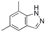 5,7-Dimethyl-1H-indazoleStructure,43067-41-0Structure 5,7-Dimethyl-1H-indazole Structure,43067-41-0Structure