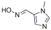 1H-imidazole-5-carboxaldehyde,1-methyl-,oxime(9ci) Structure,43193-18-6Structure
