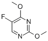 2,4-Dimethoxy-5-fluoropyrimidineStructure,4330-22-7Structure 2,4-Dimethoxy-5-fluoropyrimidine Structure,4330-22-7Structure