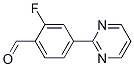 2-氟-4-(2-嘧啶)苯甲醛結(jié)構(gòu)式_433920-96-8結(jié)構(gòu)式