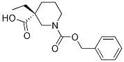(R)-哌啶-1,3-二羧酸 1-芐酯 3-乙酯結(jié)構(gòu)式_435275-85-7結(jié)構(gòu)式
