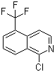 1-Chloro-5-trifluoromethyl-isoquinolineStructure,435278-04-9Structure 1-Chloro-5-trifluoromethyl-isoquinoline Structure,435278-04-9Structure