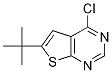 6-(Tert-butyl)-4-chlorothieno[2,3-d]pyrimidine Structure,439692-55-4Structure