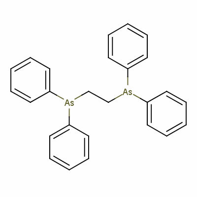 1,2-Bis(diphenylarsino)ethaneStructure,4431-24-7Structure 1,2-Bis(diphenylarsino)ethane Structure,4431-24-7Structure