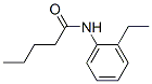 Pentanamide, n-(2-ethylphenyl)-(9ci)Structure,443122-94-9Structure Pentanamide, n-(2-ethylphenyl)-(9ci) Structure,443122-94-9Structure