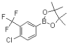 4-Chloro-3-trifluoromethylphenylboronic acid, pinacol esterStructure,445303-09-3Structure 4-Chloro-3-trifluoromethylphenylboronic acid, pinacol ester Structure,445303-09-3Structure