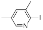 2-碘-3,5-二甲基吡啶結(jié)構(gòu)式_445373-09-1結(jié)構(gòu)式