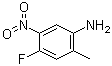 4-Fluoro-2-methyl-5-nitroanilineStructure,446-18-4Structure 4-Fluoro-2-methyl-5-nitroaniline Structure,446-18-4Structure