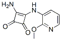 (9ci)-3-氨基-4-[(2-甲氧基-3-吡啶)氨基]-3-環(huán)丁烯-1,2-二酮結(jié)構(gòu)式_446862-03-9結(jié)構(gòu)式