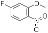 5-氟-2-硝基苯甲醚結(jié)構(gòu)式_448-19-1結(jié)構(gòu)式