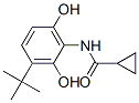 n-[3-(1,1-二甲基乙基)-2,6-二羥基苯基]-環(huán)丙烷羧酰胺結(jié)構(gòu)式_448900-26-3結(jié)構(gòu)式