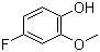 4-氟-2-甲氧基苯酚結構式_450-93-1結構式