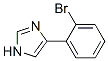 4-(2-Bromophenyl)-1H-imidazoleStructure,450415-78-8Structure 4-(2-Bromophenyl)-1H-imidazole Structure,450415-78-8Structure