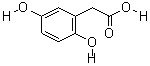 2,5-Dihydroxyphenylacetic acidStructure,451-13-8Structure 2,5-Dihydroxyphenylacetic acid Structure,451-13-8Structure