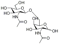 2-乙酰氨基-2-脫氧-6-O-(beta-D-2-乙酰氨基-2-脫氧吡喃葡萄糖基)-alpha-D-吡喃半乳糖結構式_452316-31-3結構式
